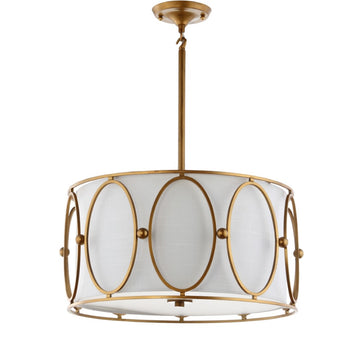 Violetta 19" Metal LED Pendant - JONATHAN Y